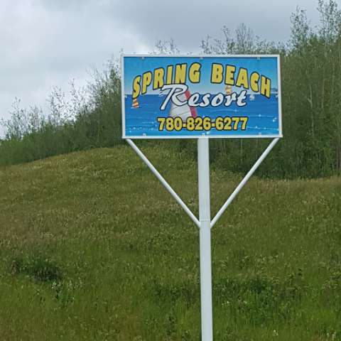 Spring beach resort